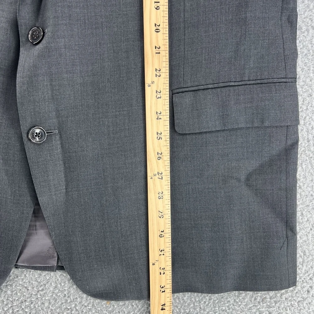 Lauren Ralph Lauren Men's 50L Gray Suit Jacket Blazer Wool Blend Big & Tall‎